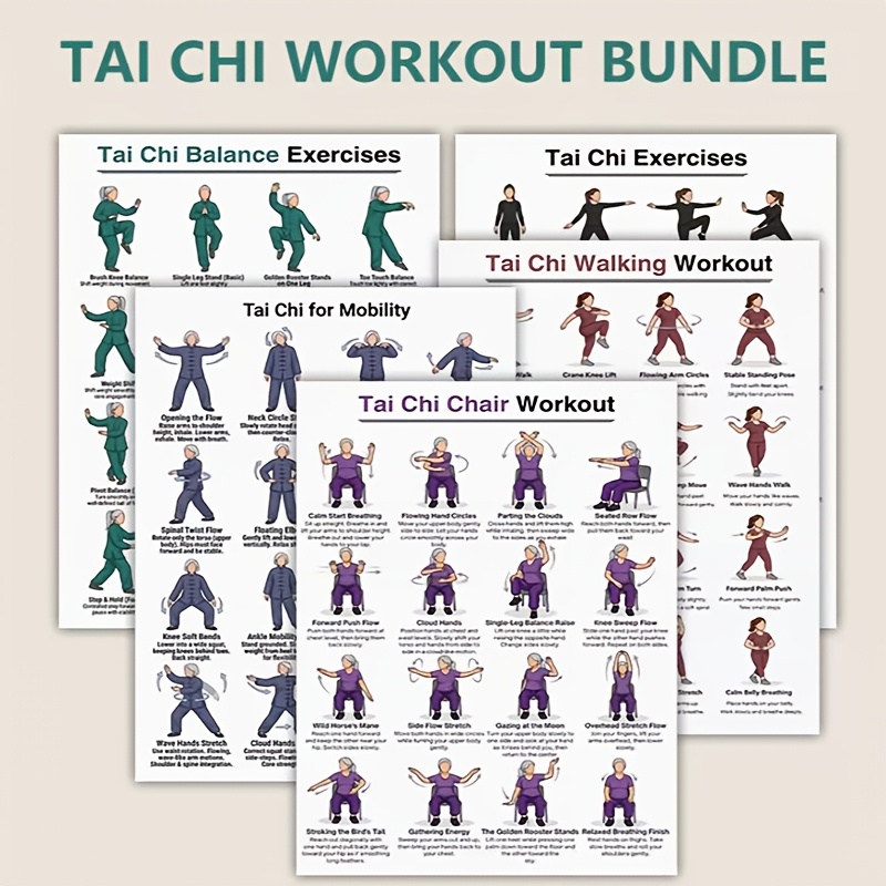 Home Gym Routine - Hojas de Ejercicios de Tai Chi