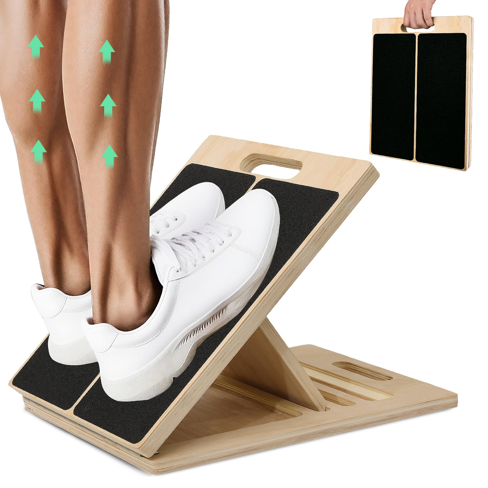Tabla de equilibrio de madera  - Leg Home Gym Workout reseña y precio