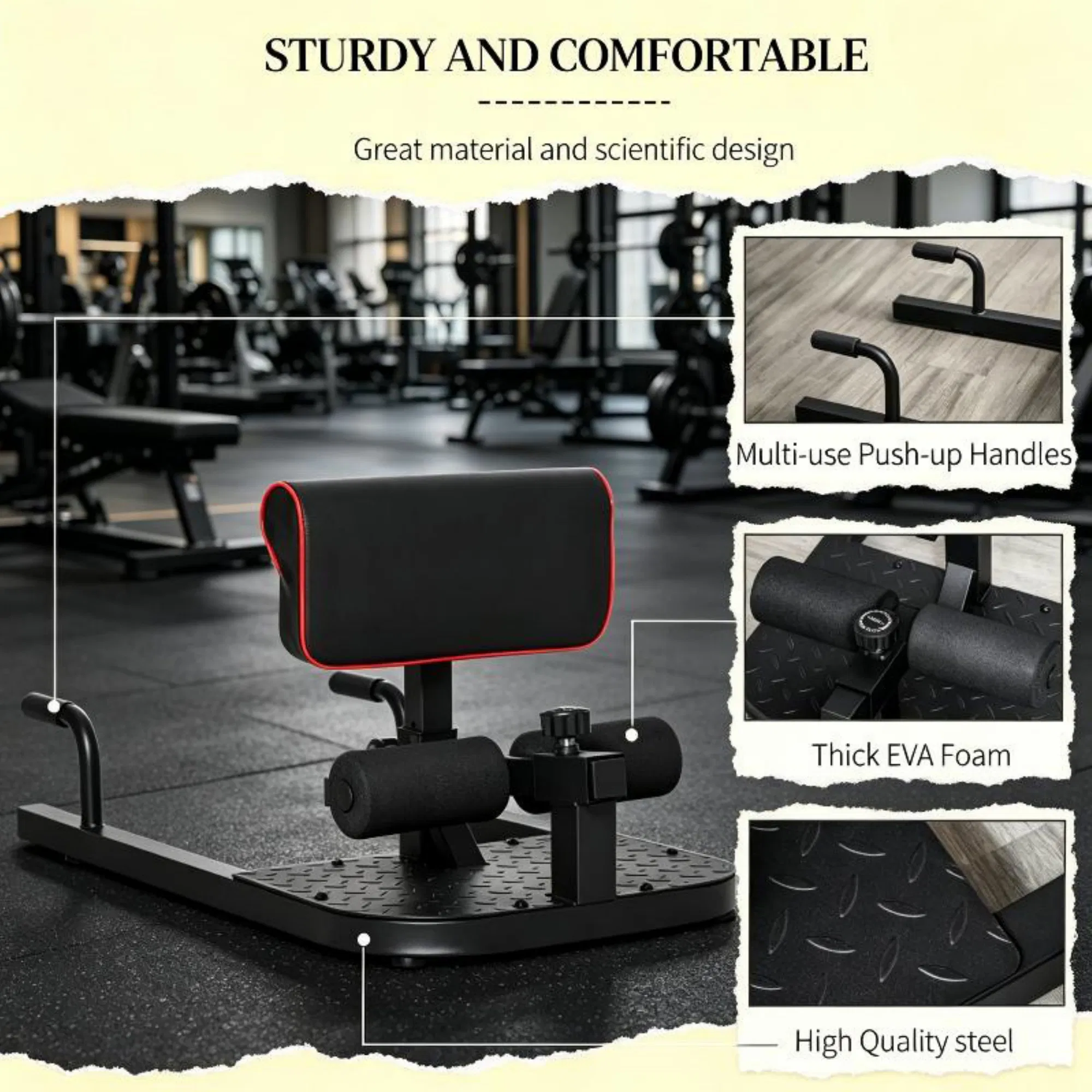 Máquina de sentadillas, abdomi - All In One Gym Home Equipment reseña y precio